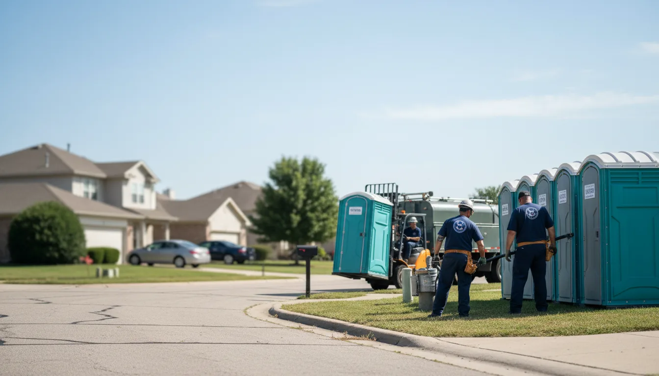 Porta Potty Rental in Farmersburg, IN near me